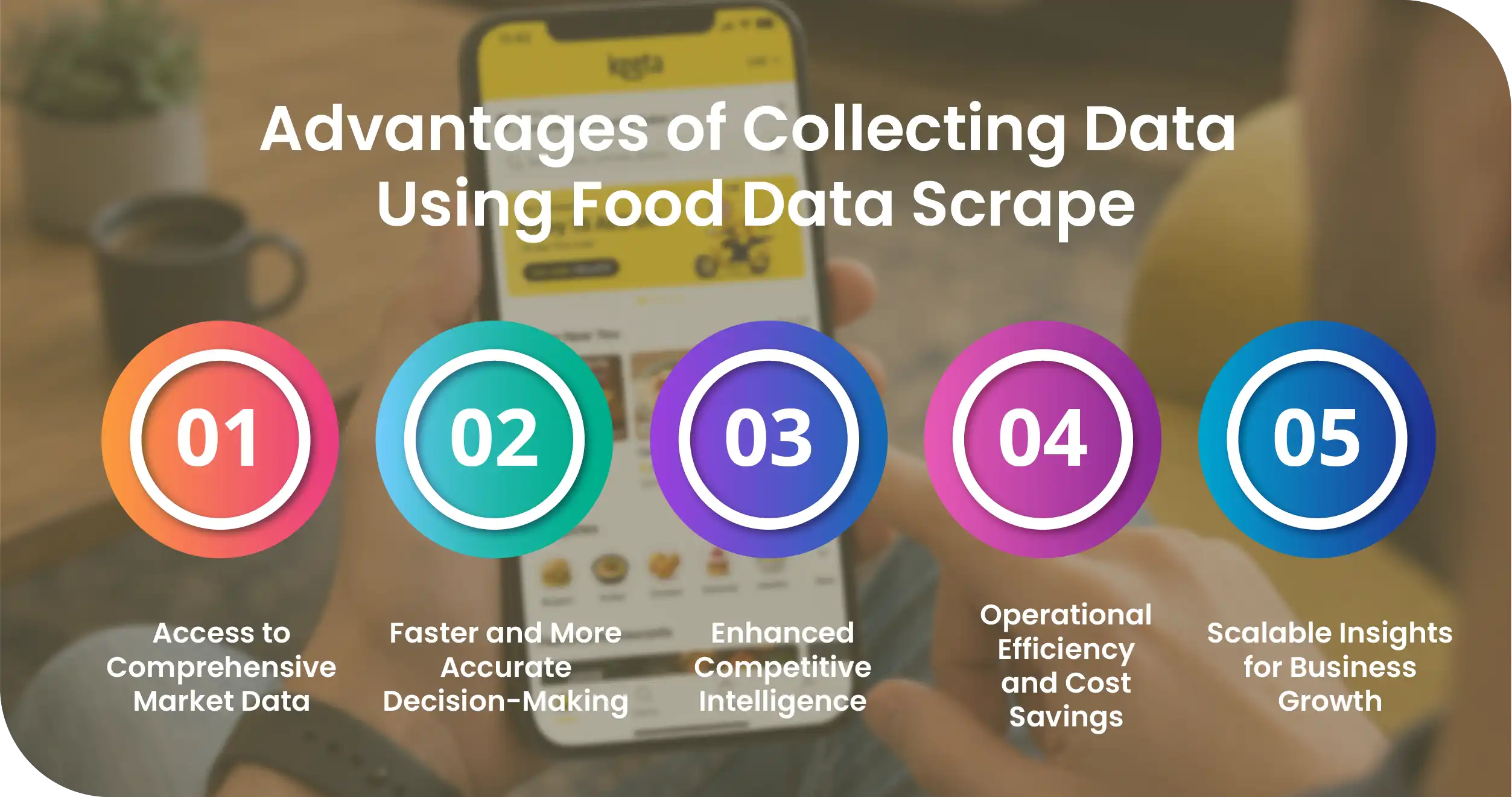 Advantages of Collecting Data Using Food Data Scrape